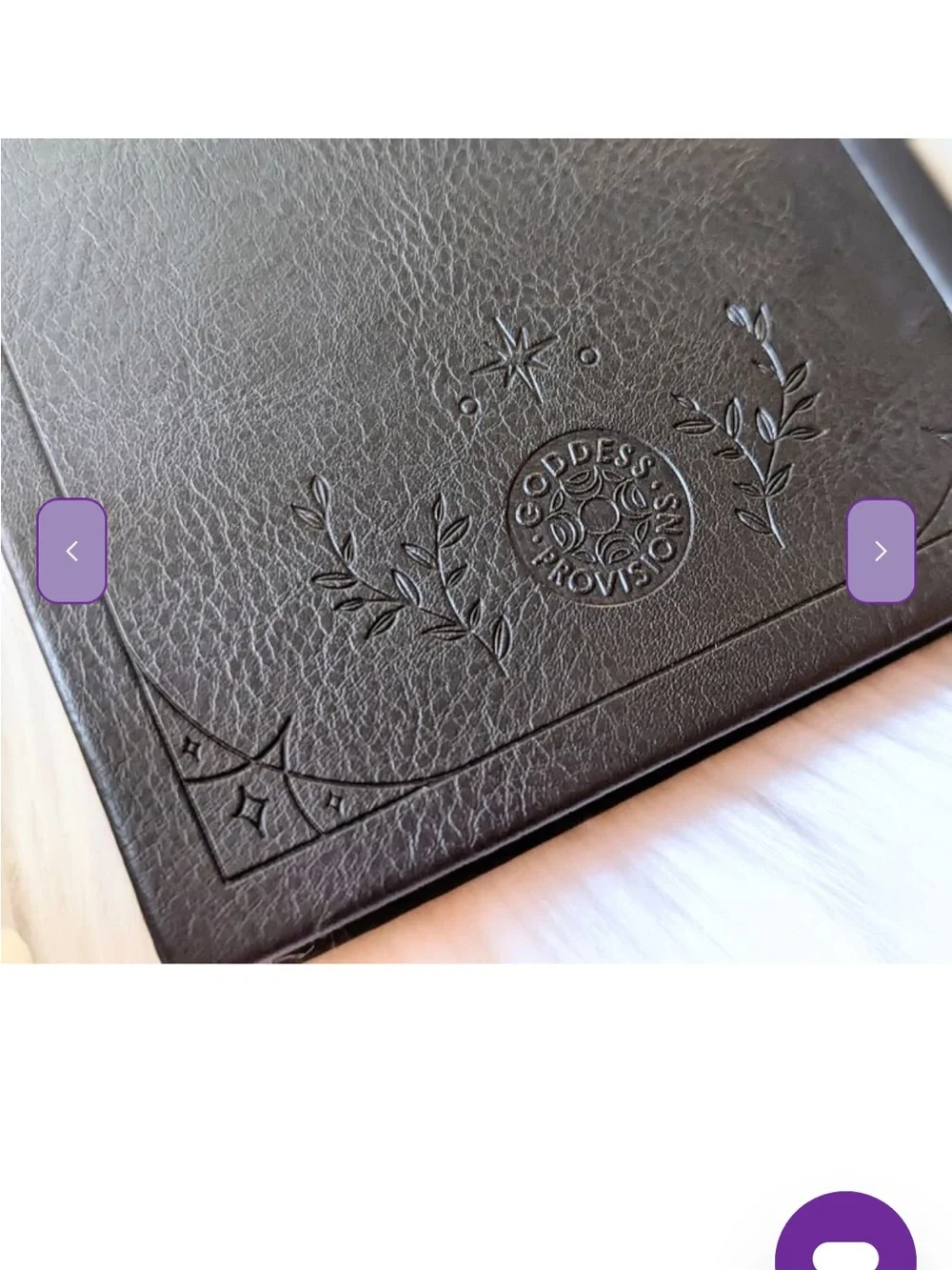 Goddess Provisions Mystical Musings Divination Diary NWT gift whimsigoth witch